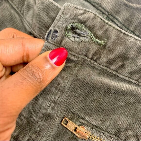 CLUB  MONACO CORDUROY IN DARK GREEN COLOUR - Picture 10 of 12